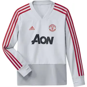 Maillot d'entraînement manches longues enfant Manchester United 2018/19 image-0