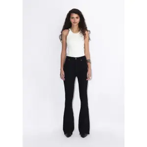 Jeans flare alta vita donna Dr. Denim Moxy image-1