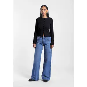 Jeans a gamba larga stile retrò donna Dr. Denim Rhue image-4