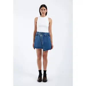 Short Denim Skirt Women Dr. Denim Renay Skirt image-4