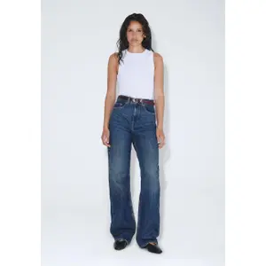 Jeans Straight Lavaggio Scuro Retro Donna Dr. Denim Echo image-2