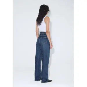 Jeans Straight Lavaggio Scuro Retro Donna Dr. Denim Echo image-3