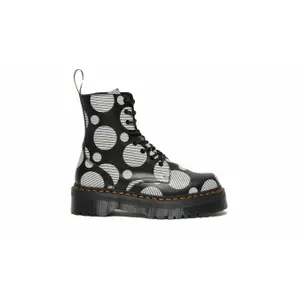 Women's boots Dr Martens Jadon Polka Dot Smooth Platform
