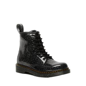 27050001-meisjes-glinsterende-boots-dr-martens-1460-zwart