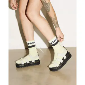 Sandálias de cunha feminina Dr Martens Nartilla image-1