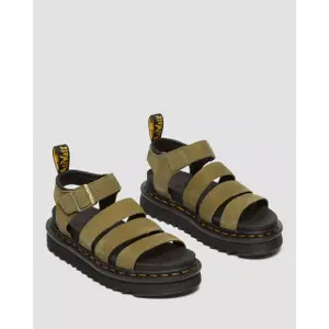 Sandálias de plataforma feminina Dr Martens Blaire Tumbled image-1