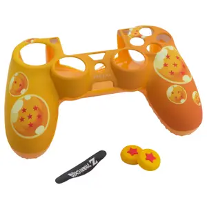 Hard shell + grips for PS4 controller Dragonball Z image-1