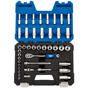 Motorcycle Tool Set Metric Sockets & Ratchet Draper