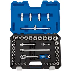 Motorcycle Tools Socket & Ratchet Set Draper