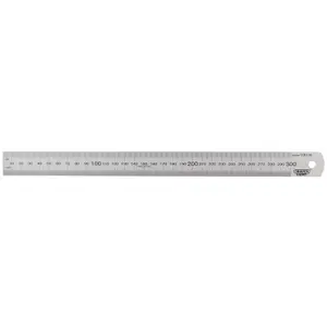 Chrome Steel Rule Draper image-0