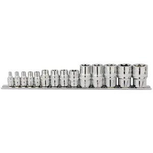14 Socket Set Draper Torx 1/4'', 3/8'' & 1/2'' image-0