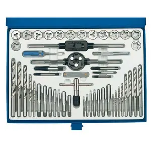 Motorcycle Tool Set Metric and Imperial Taps and Dies Draper