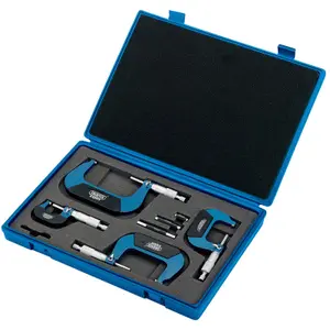 Motorcycle Tool Set Mechanical Micrometers Draper