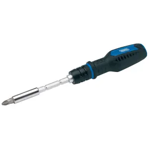 Screwdriver and Bit Set with Extendable Bit Holder Draper image-0