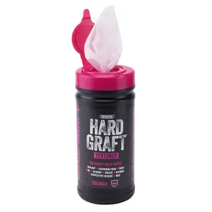 Multi-Use Textured Cleaning Wipes Draper Hard Graft image-1