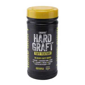 Tuff Multi-Purpose Cleaning Wipes Draper Hard Graft image-0