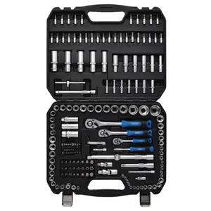 Motorcycle Tool Kit with Metric Sockets and Bits Draper image-1