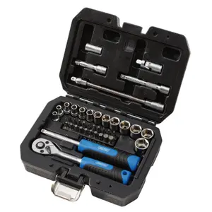 Metric Socket and Bit Set Draper HI-TORQ (x40) image-0