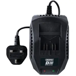 Φορτιστής μπαταρίας Draper D20 20 V/2,4 A image-1