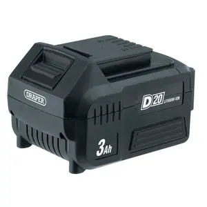Motorcycle battery Draper D20 20V 3.0Ah Lithium-Ion