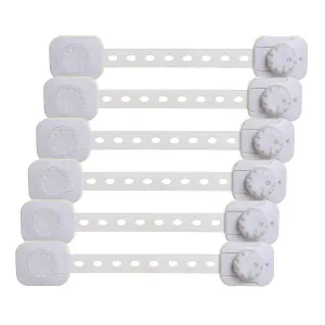 Loquet de sécurité Dreambaby Twist 'N Lock (x6)
