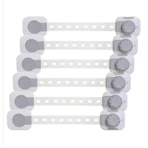 Loquet de sécurité Dreambaby Twist 'N Lock (x6)