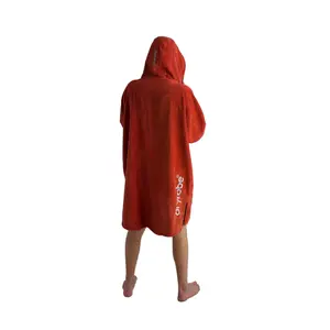 Poncho con zip e cappuccio Dryrobe image-0