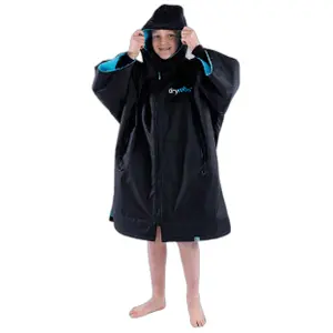 Kurzarm-Kinderbademantel Dryrobe image-0