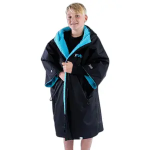 Kurzarm-Kinderbademantel Dryrobe image-1