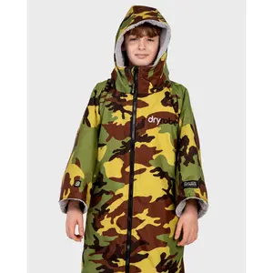 Short-sleeved children's dressing gown Dryrobe image-2