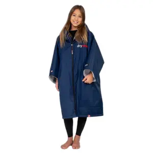 Short-sleeved children's dressing gown Dryrobe image-0