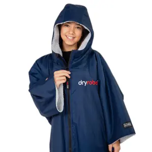 Short-sleeved children's dressing gown Dryrobe image-2