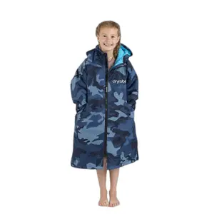 Bata de baño de manga larga para niño Dryrobe image-0
