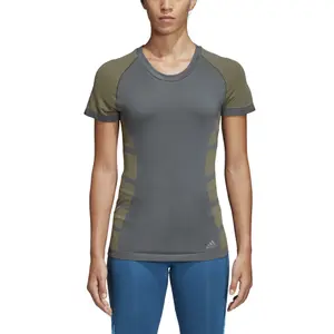 Camiseta de mujer adidas Primeknit Cru image-1
