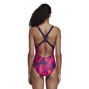 Haut de maillot de bain femme adidas Athly X Graphic image-3