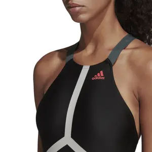 Fato de banho feminino adidas Solid logo image-5