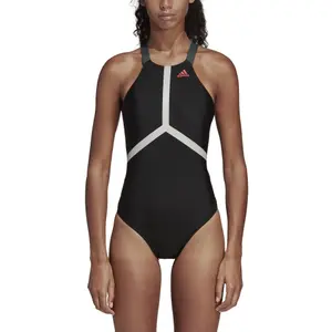 Fato de banho feminino adidas Solid logo image-0