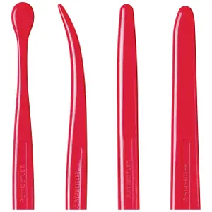 Creative activities spatulas modelling clay x4 Dtm Loisirs Creatifs image-1