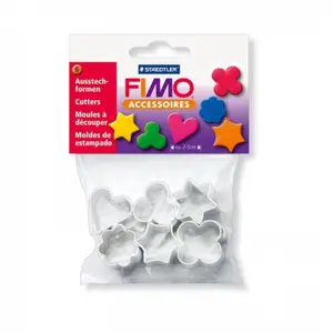 Creative activity pieces Fimo metal cutters Dtm Loisirs Creatifs (x6) image-0