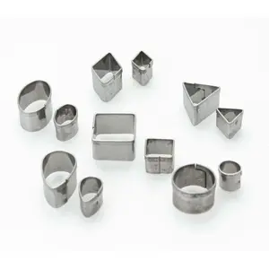 Creative activity pieces metal cookie cutter minie Dtm loisirs creatifs (x12) image-0