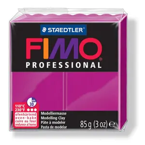 Modelling clay Dtm Loisirs Creatifs Fimo Professional Magenta image-0