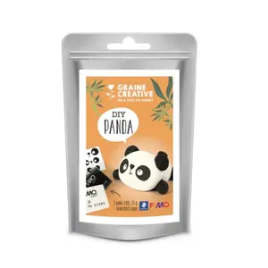 Panda modeling clay Dtm Loisirs Creatifs Fimo image-0