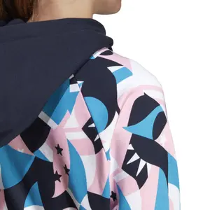 Sudadera con capucha para mujer adidas Sport ID Printed Crop image-6