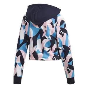 Sudadera con capucha para mujer adidas Sport ID Printed Crop image-3