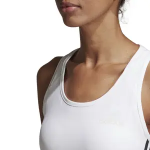 Women's tank top adidas Design 2 Move 3-Stripes image-6