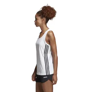 Women's tank top adidas Design 2 Move 3-Stripes image-5