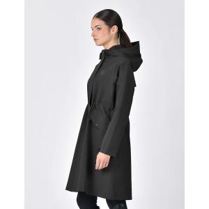 Giacca impermeabile lunga da equitazione donna Dublin image-3