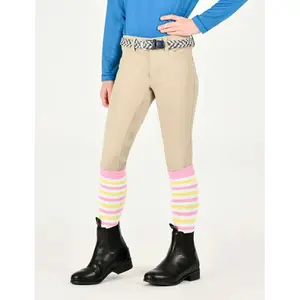 Calças de equitação  full grip para criança Dublin Cammy Comfort Twill image-1