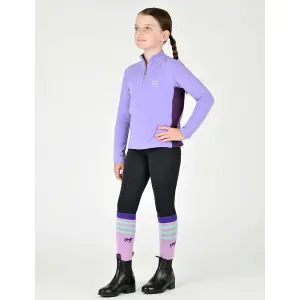 Camisola de equitação para crianças Dublin Sadie Panel Detail image-2