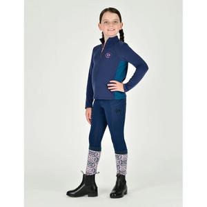 Camisola de equitação para crianças Dublin Sadie Panel Detail image-1